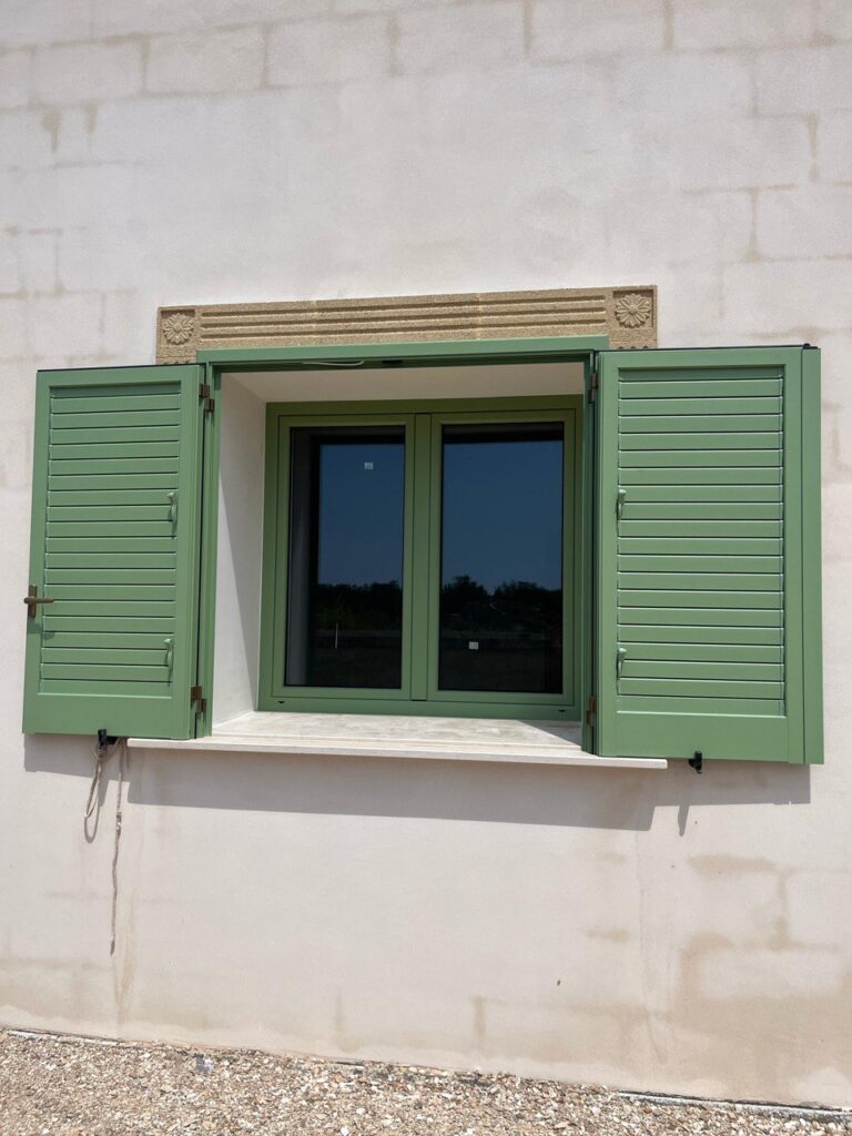 Infissi in legno-alluminio